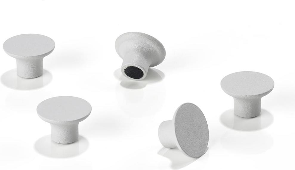 Magnesy do tablic A-bulletin szare 5 szt.