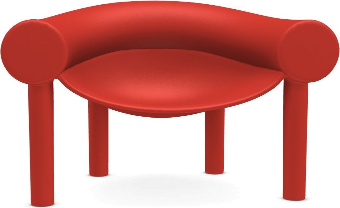 Fotel Sam Son czerwony