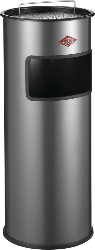 Kosz na śmieci Ashtray 30 l srebrny
