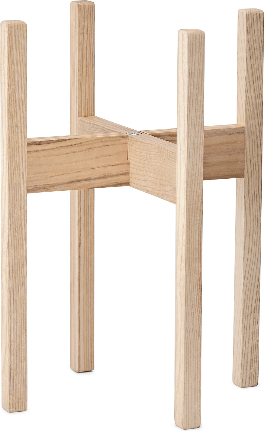 Stojak StandON jesion naturalny do doniczki samonawadniającej GrowON