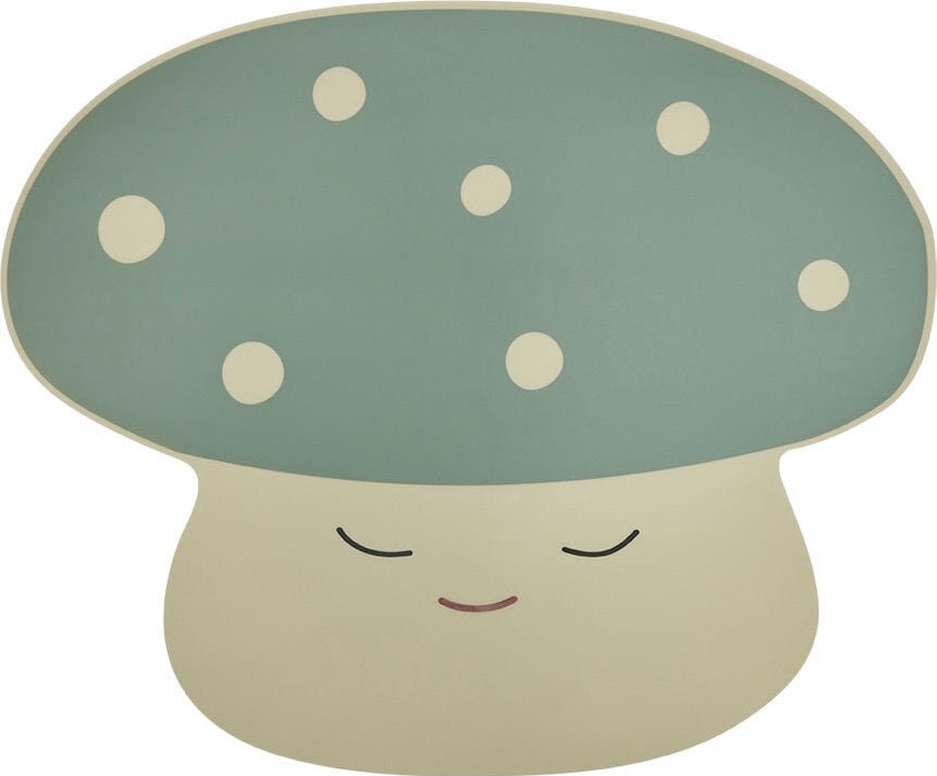 Podkładka pod talerz Mushroom beżowo-niebieska