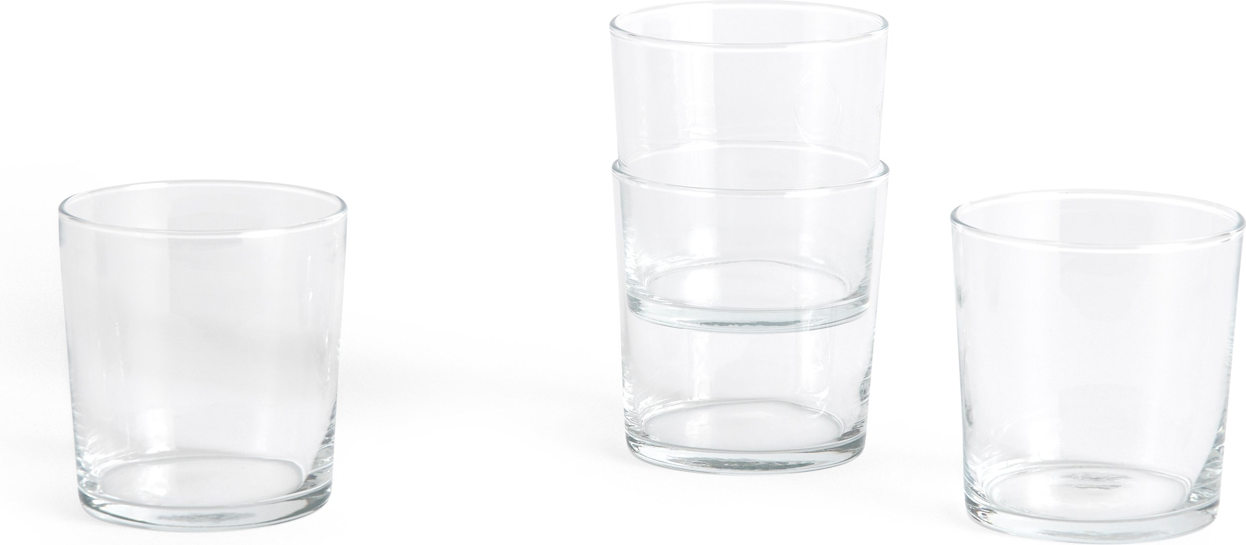 Szklanki Hay 360 ml przezroczyste 4 szt.