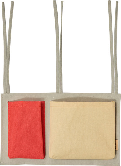 Organizer wiszący Saga czerwono-żółty