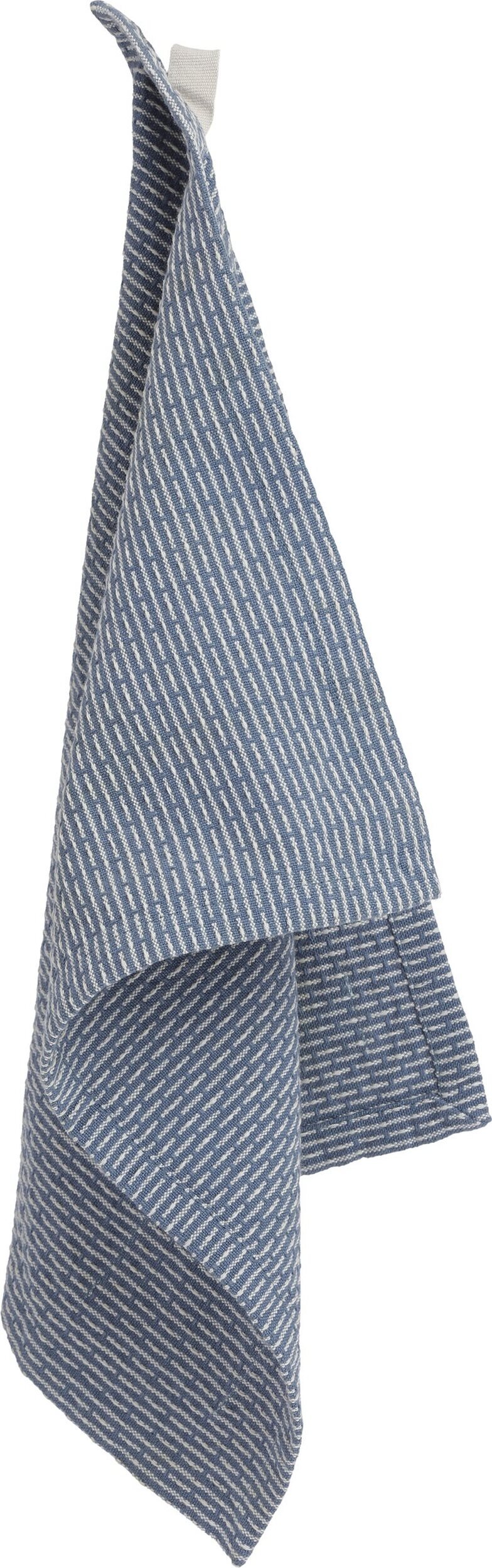 Ścierka kuchenna The Organic Company 30 x 35 cm szaroniebieska