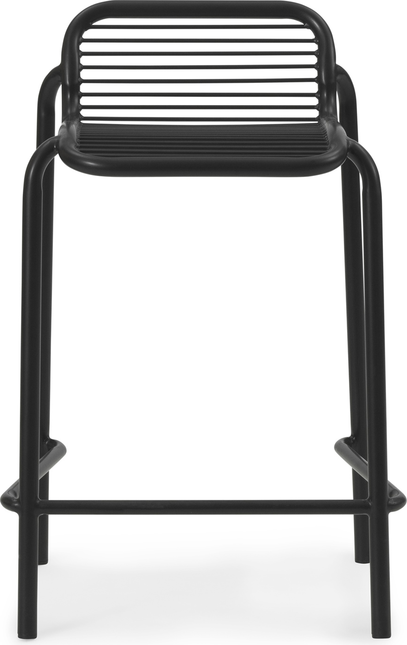 Krzesło barowe Vig 65 cm czarne