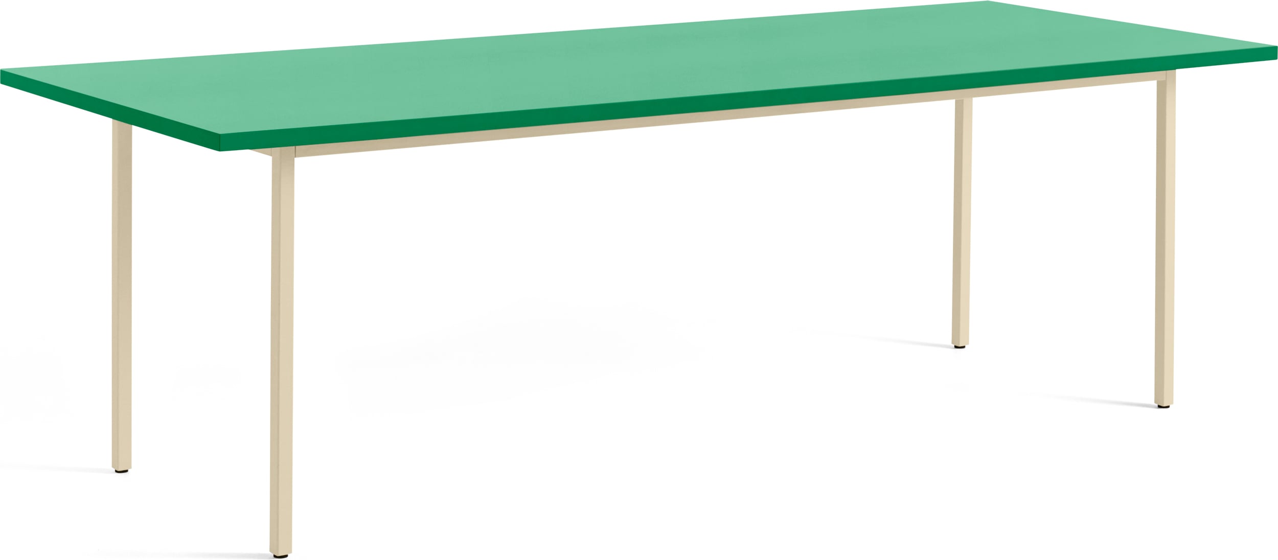 Stół Two-Colour 240 x 90 cm zielono-beżowy