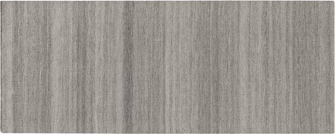 Dywan Kiva 80 x 200 cm ciemnoszary melanż