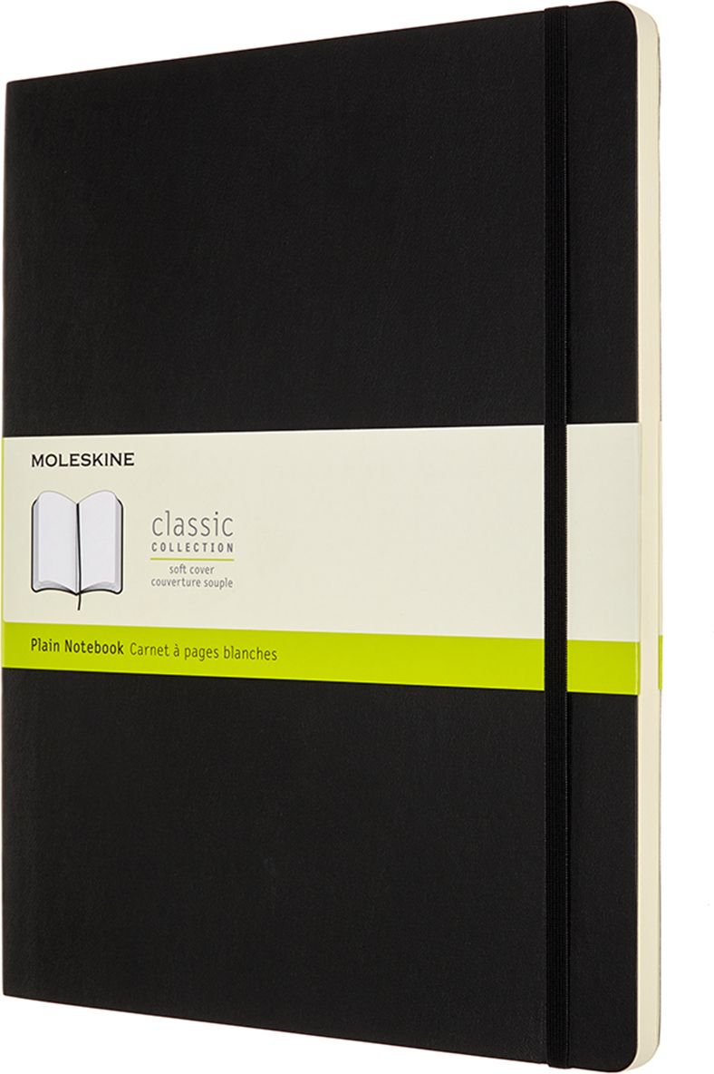 Notes gładki Moleskine Classic XXL 192 strony czarny miękka oprawa