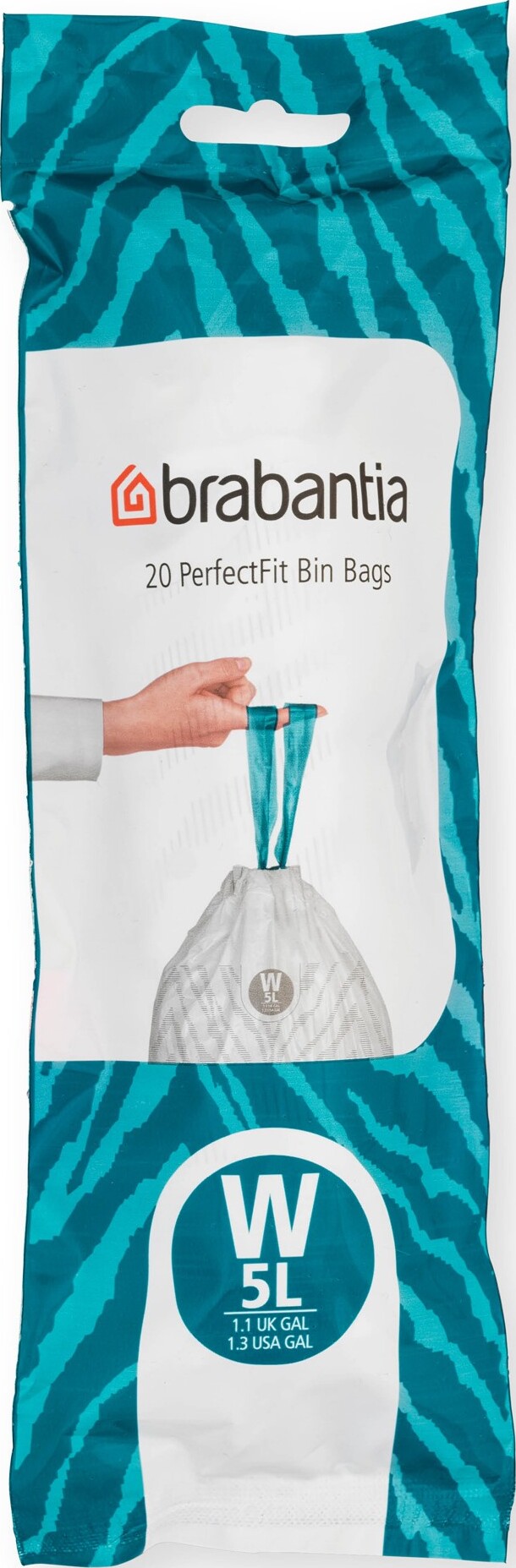 Worki na śmieci Brabantia PerfectFit rozmiar W 5 l 200 szt.