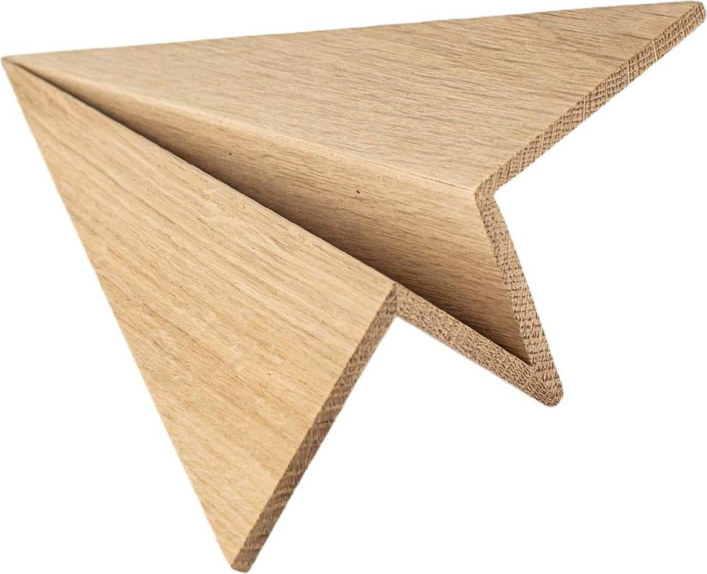 Dekoracja Maverick samolot L naturalny dąb