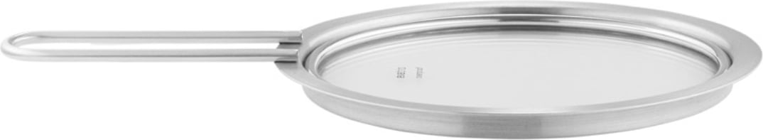 Pokrywka z rączką Eva Trio 16 cm szklana