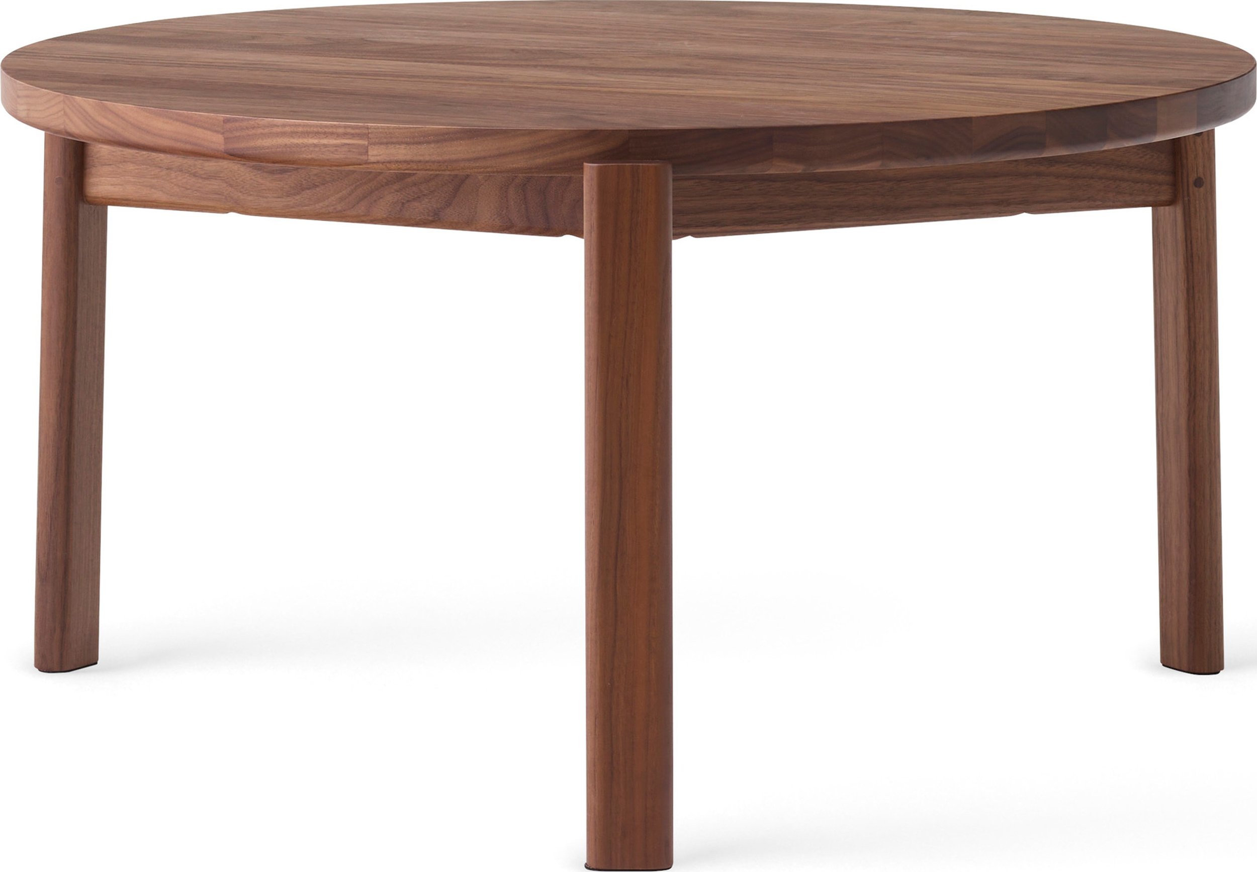 Stolik kawowy Passage Lounge 70 cm drewno orzechowe