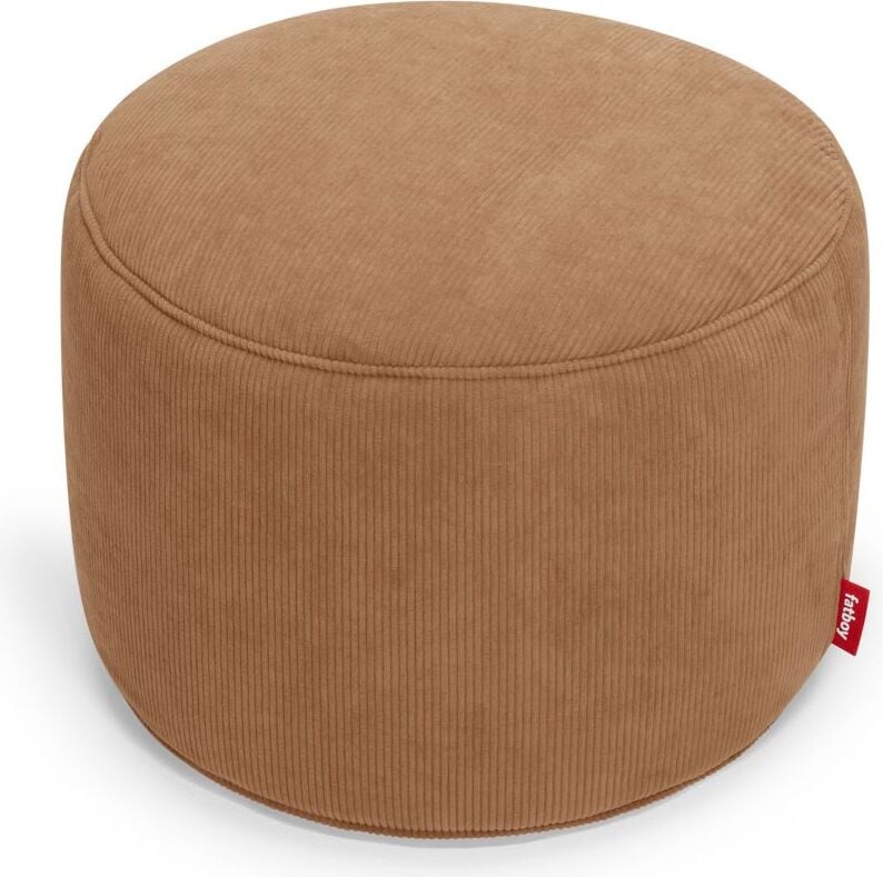 Puf Point Cord brązowy z recyklingu