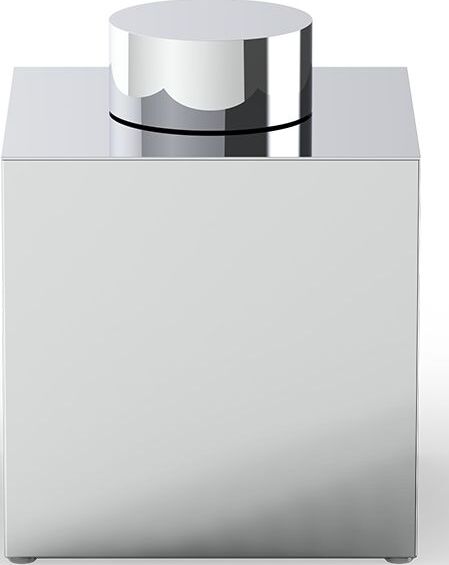 Pojemnik łazienkowy Century 17 cm chrom z pokrywką