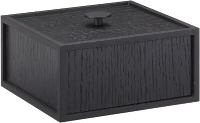 Pudełko do przechowywania Frame 14 czarny jesion