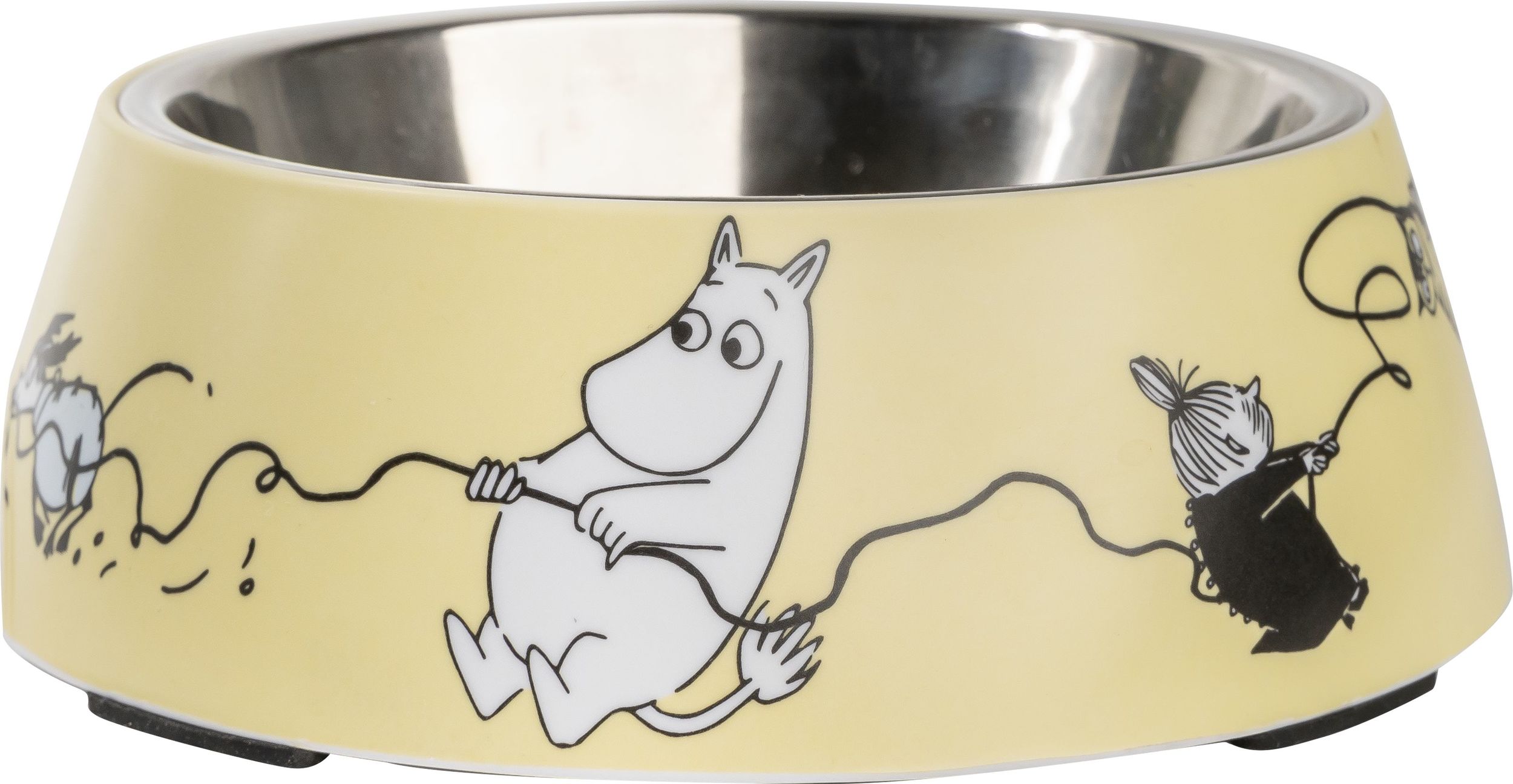 Miska dla psa lub kota Muurla Muminki M żółta