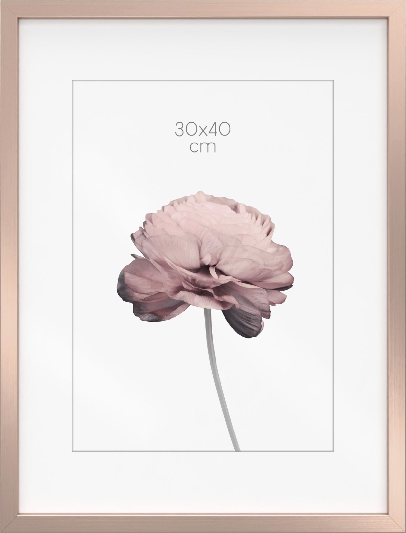 Ramka na zdjęcia Prague 30 x 40 cm różowe złoto