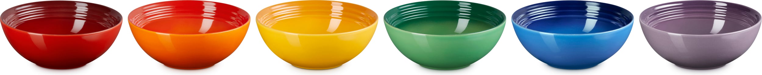 Miseczki do muesli Le Creuset Rainbow 650 ml 6 szt.