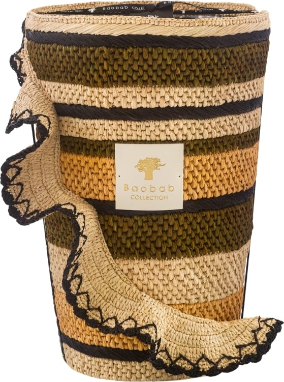 Świeca zapachowa Fety Anjara kaki 24 cm