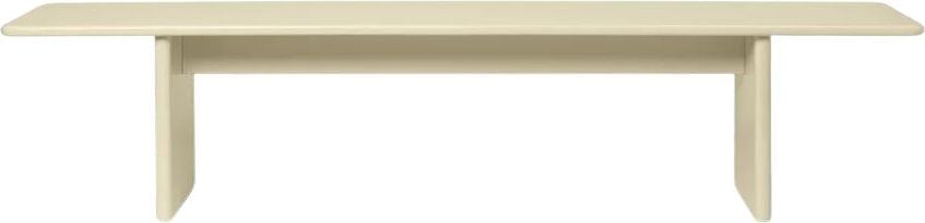 Ławka Rink 200 cm kremowa