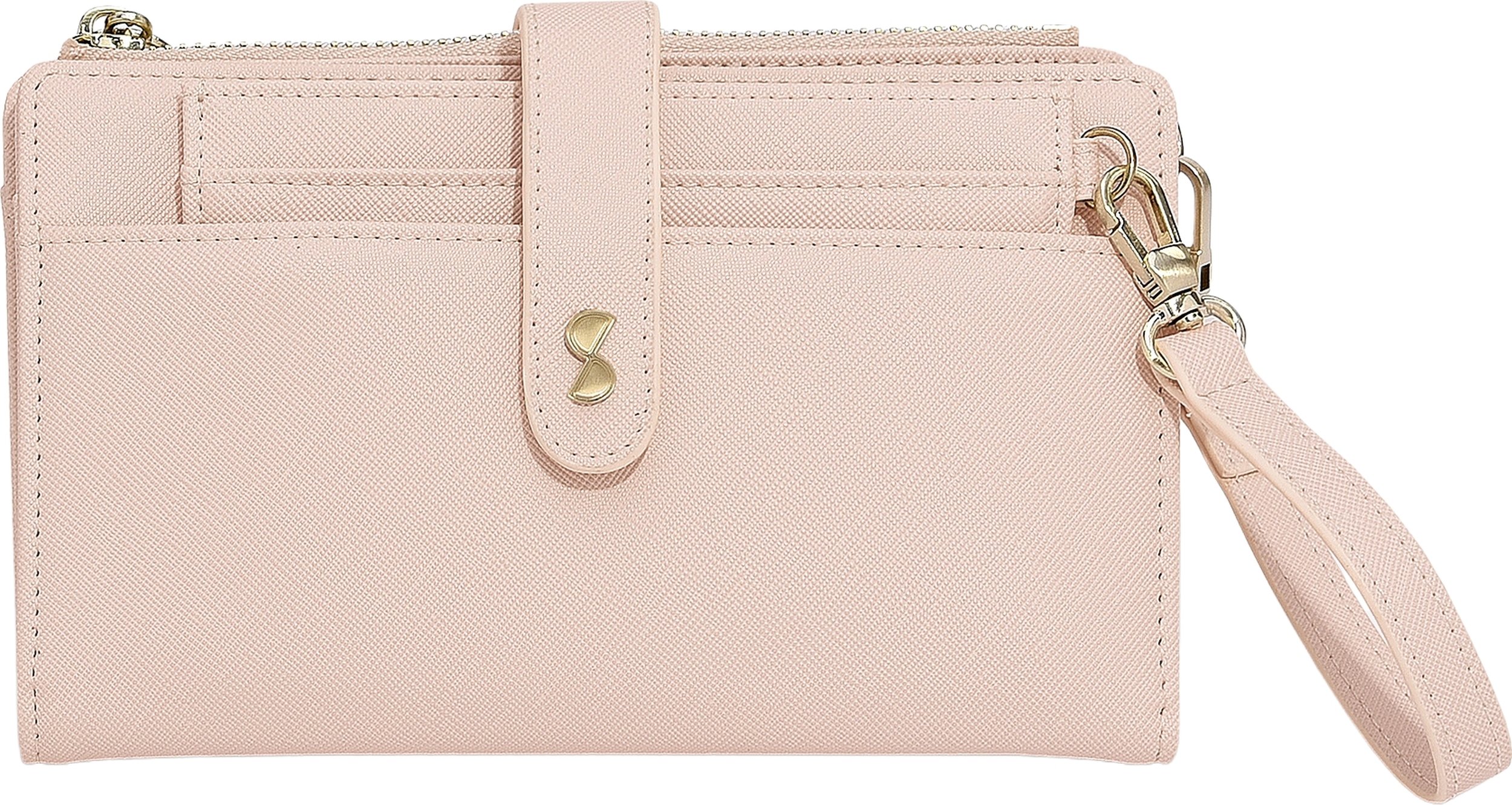 Portfel Stackers L jasnoróżowy