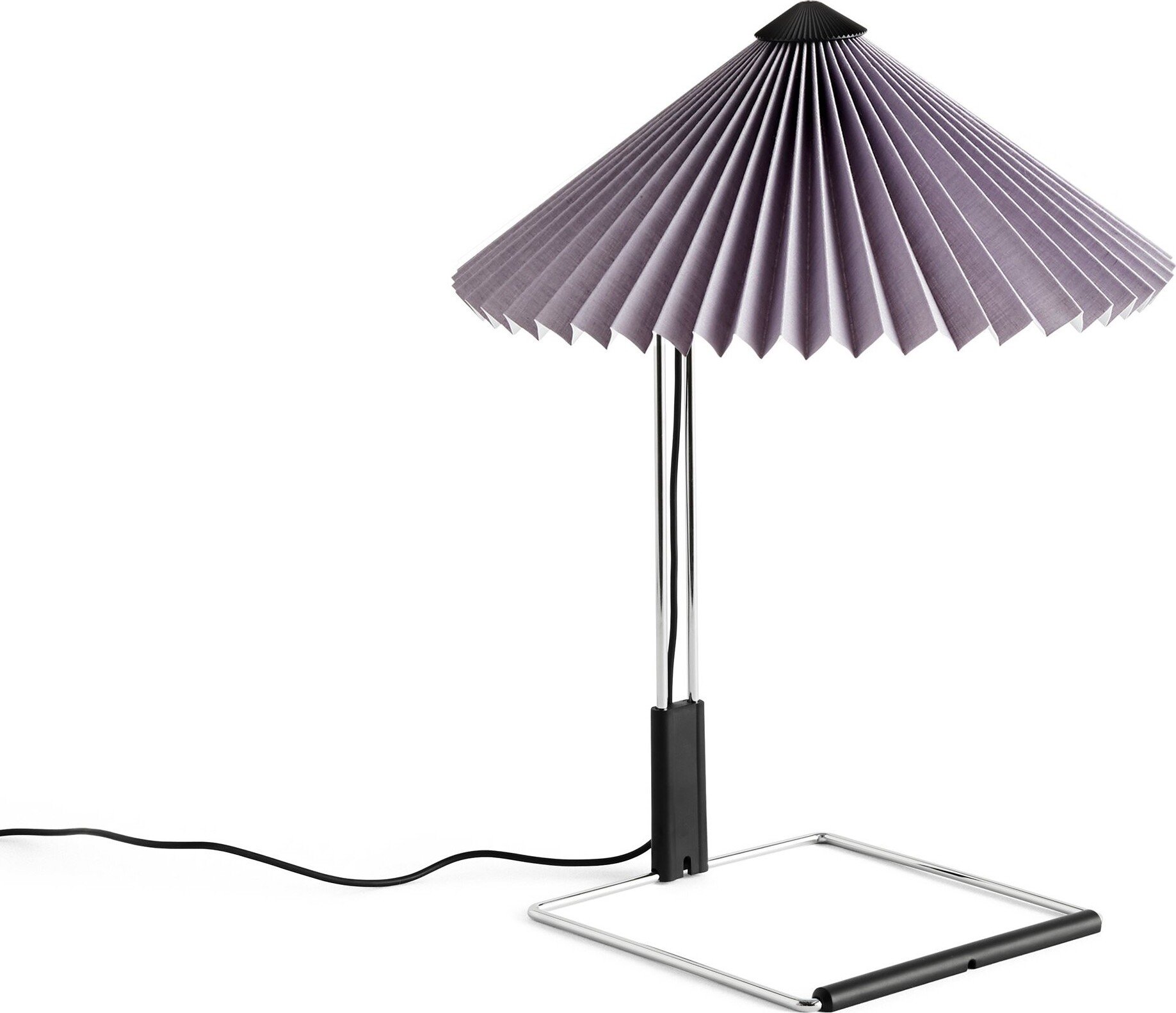 Lampa stołowa Matin 30 cm lawendowa lustrzana