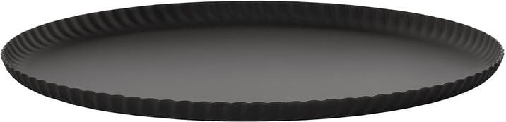 Taca do serwowania Pleats okrągła 31 cm czarna