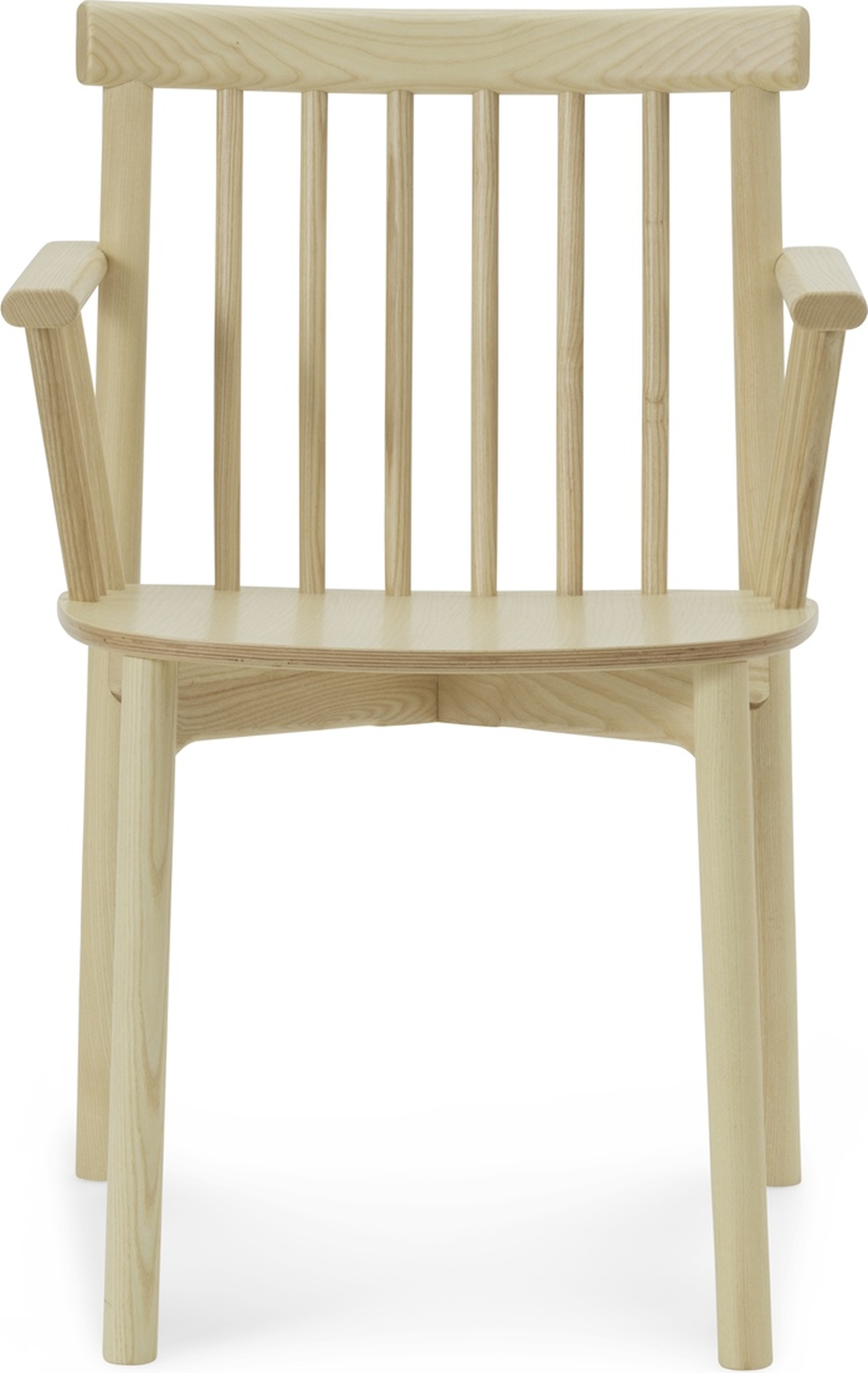 Krzesło Pind jasny jesion z podłokietnikami