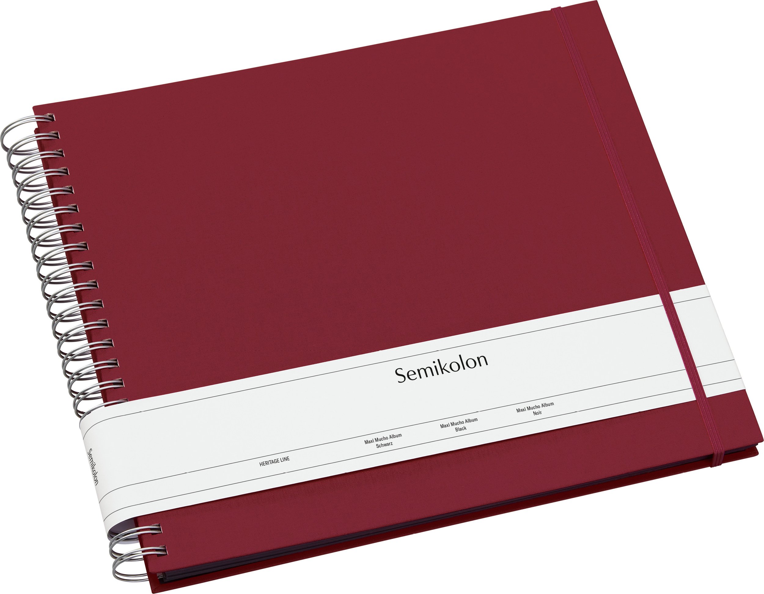 Album na zdjęcia Uni Maxi Mucho czarne karty burgund