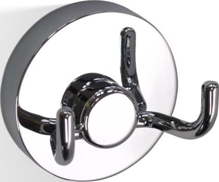 Wieszak haczyk na ręczniki Decor Walther okrągły chrom podwójny
