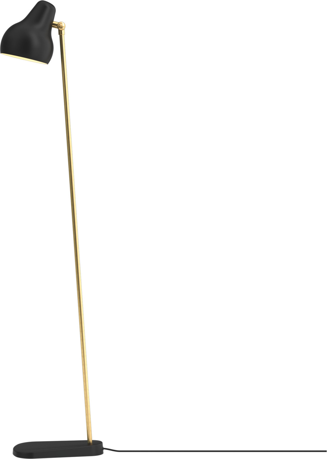 Lampa podłogowa VL 38 LED 2700K czarna