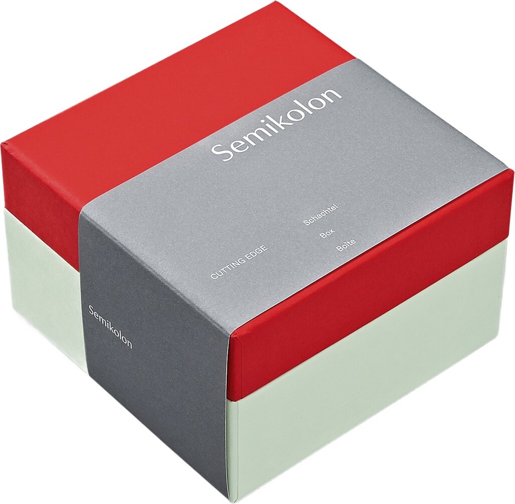 Pudełko prezentowe Cutting Edge M wiśniowo-pistacjowe