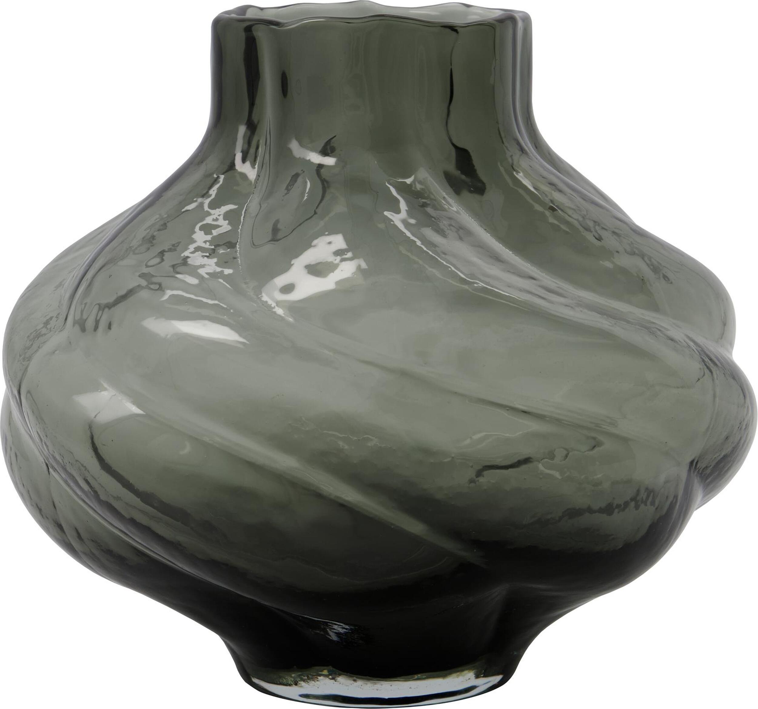 Wazon Turn 18,5 cm przydymiony