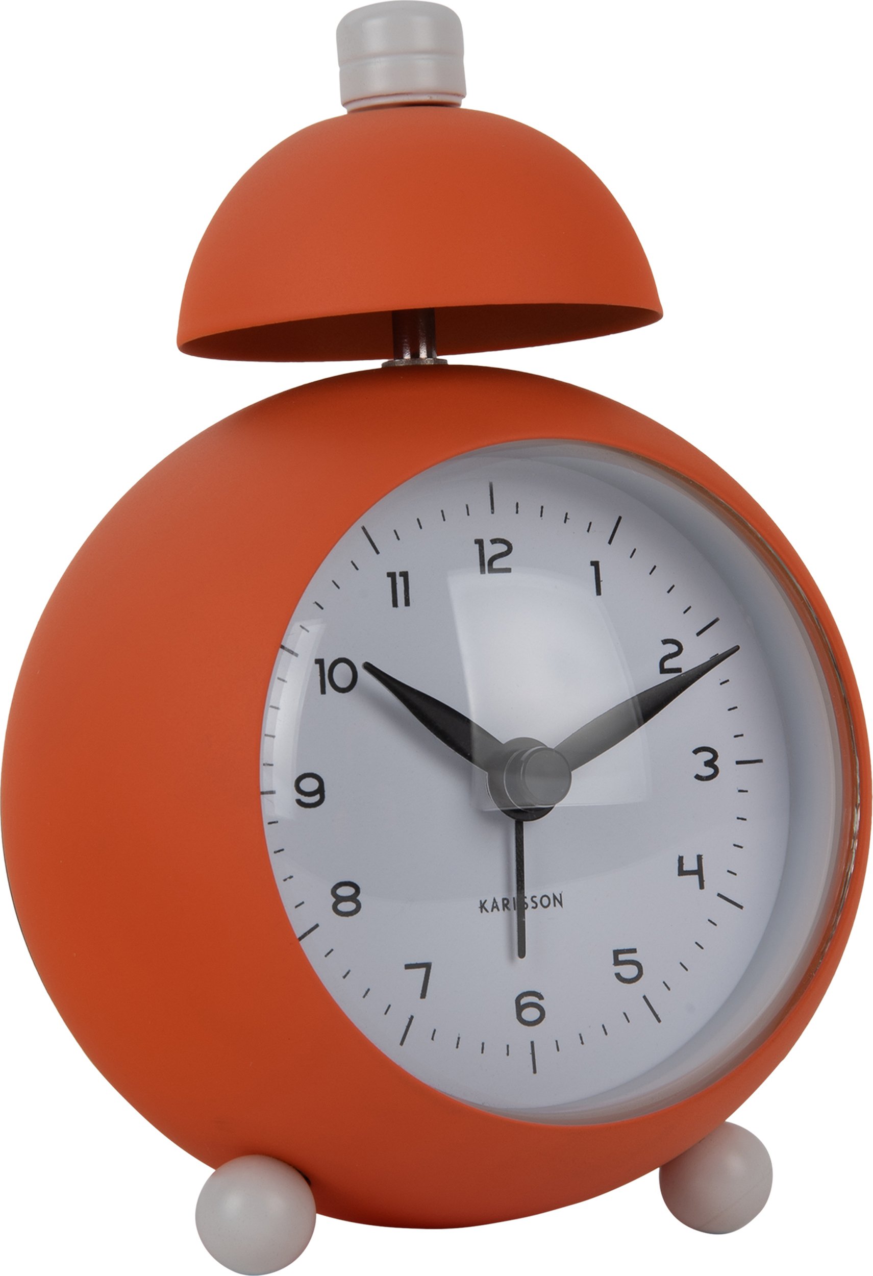 Budzik Chaplin pomarańczowy