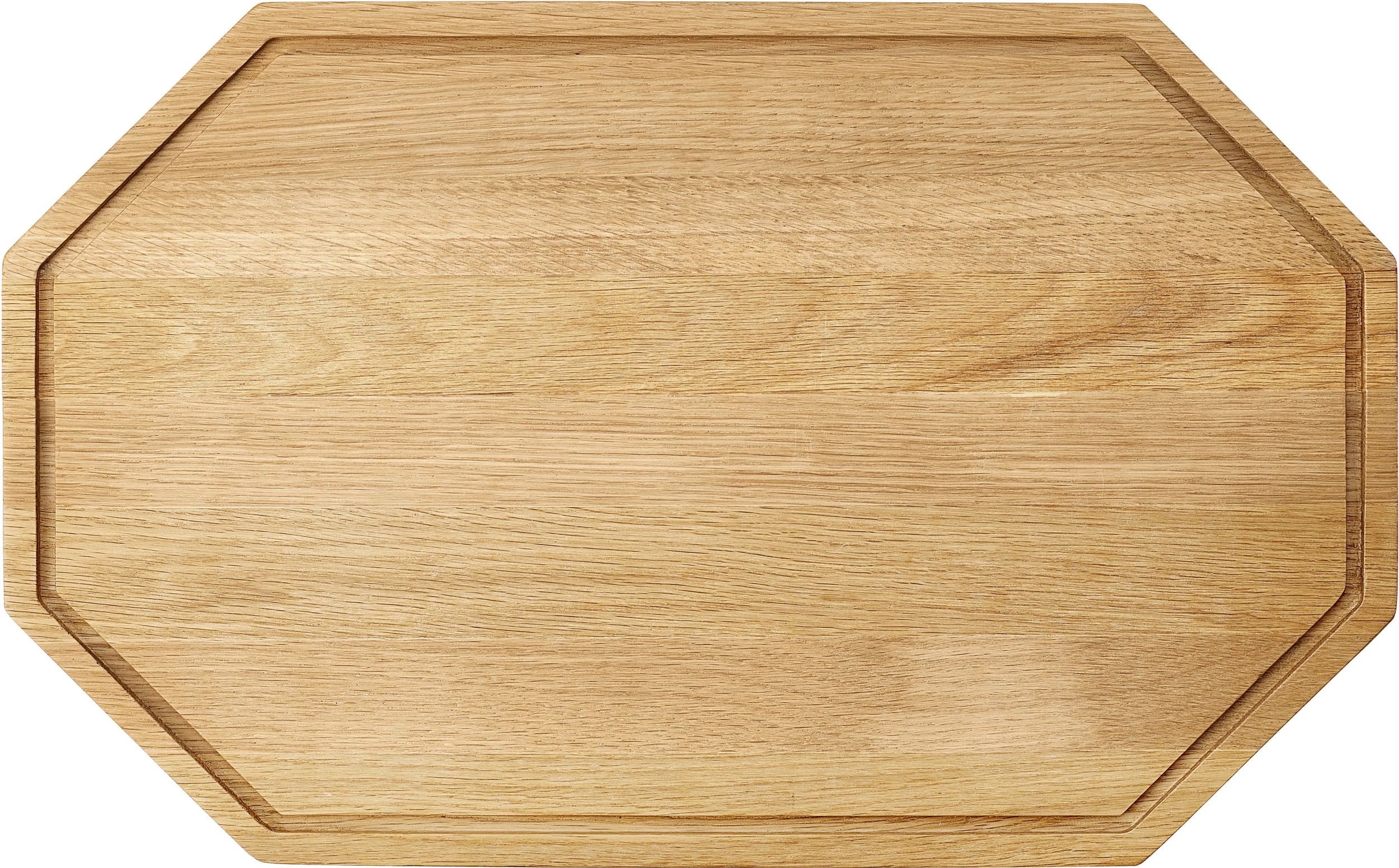 Deska do krojenia Octagon 40 cm drewno dębowe