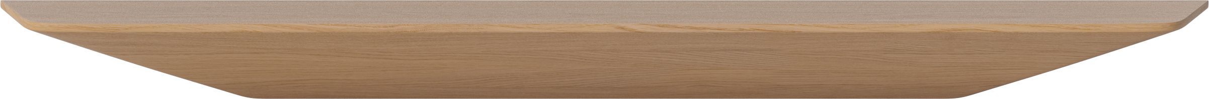 Półka ścienna Falka 14 x 120 cm naturalny dąb