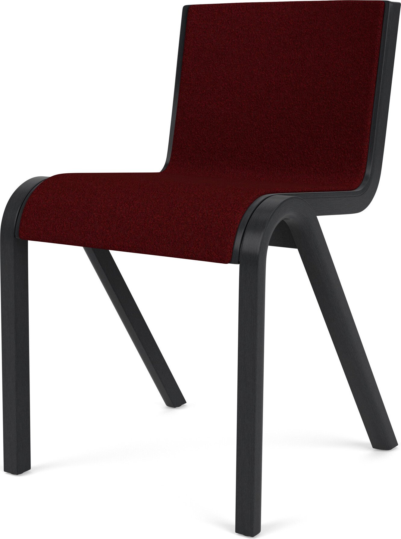 Krzesło Ready Baru 0570 czarny dąb tapicerowane