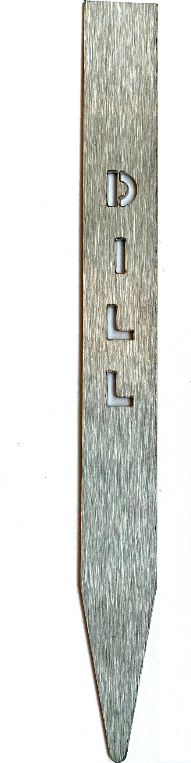 Znacznik do ziół Born in Sweden Dill ze stali nierdzewnej