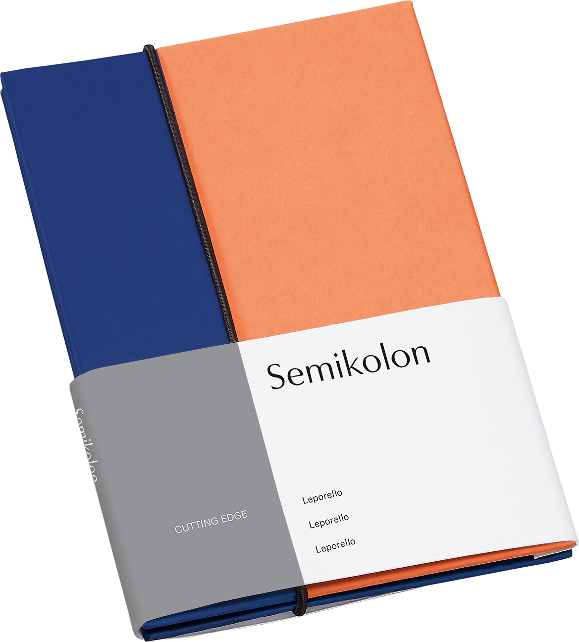 Album na zdjęcia Leporello Cutting Edge kobaltowo-brzoskwiniowy