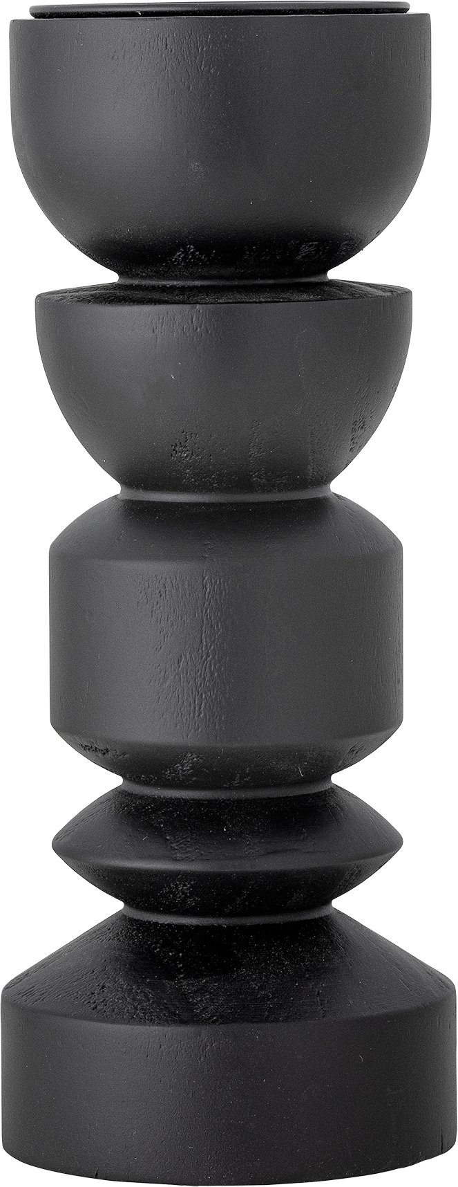 Świecznik na klasyczną świecę Bowen 27,5 cm czarny