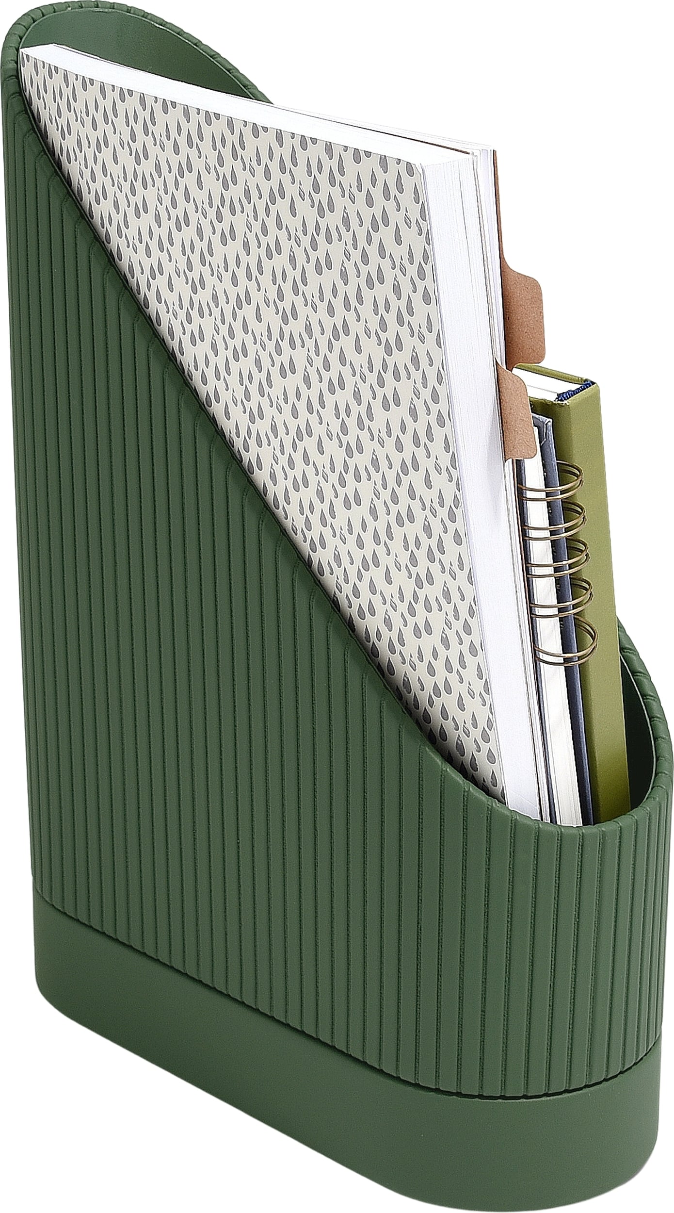 Organizer na czasopisma Stackers 25 x 33 cm szmaragdowy 2 el.