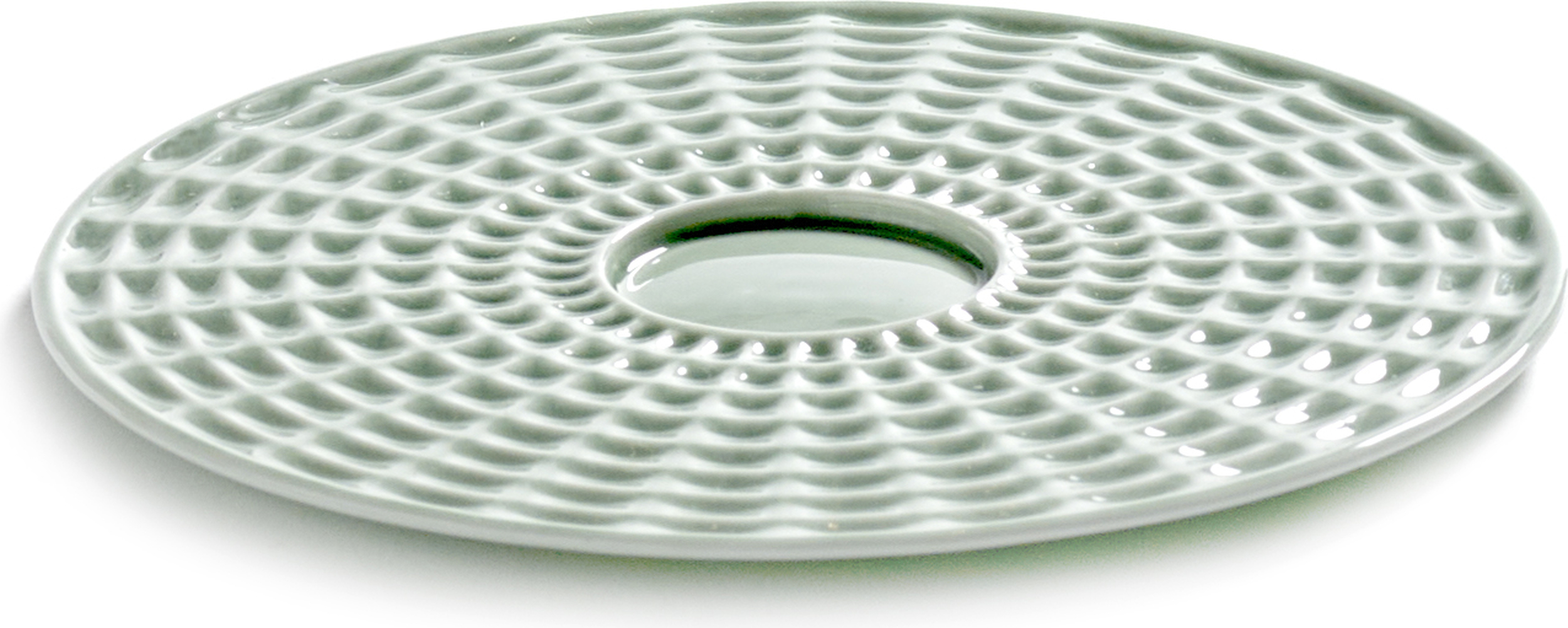 Spodek do filiżanki do cappuccino Nido zielony