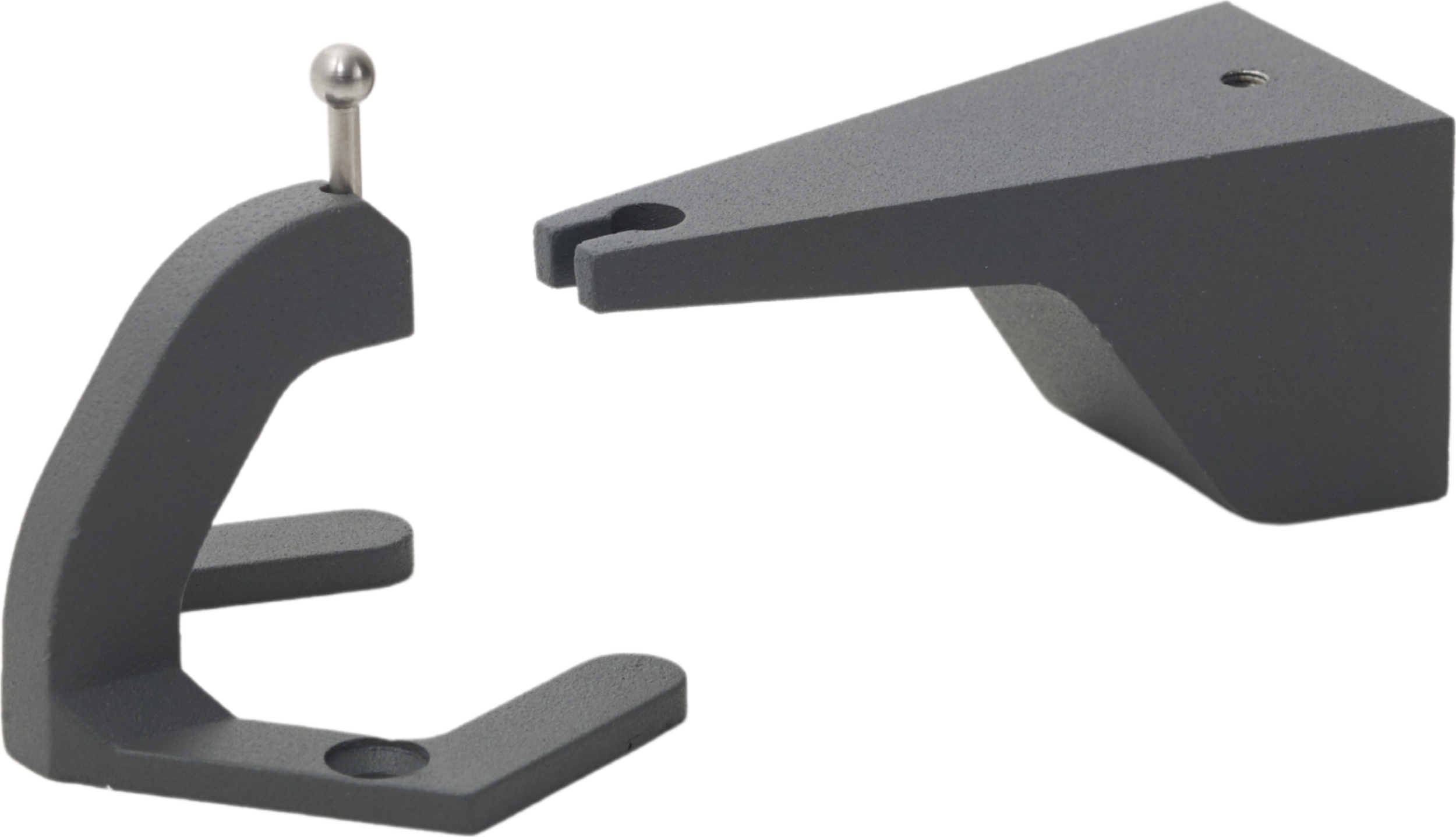 Zawieszenie ścienne do lampy modułowej Pencil ciemnoszare pionowe