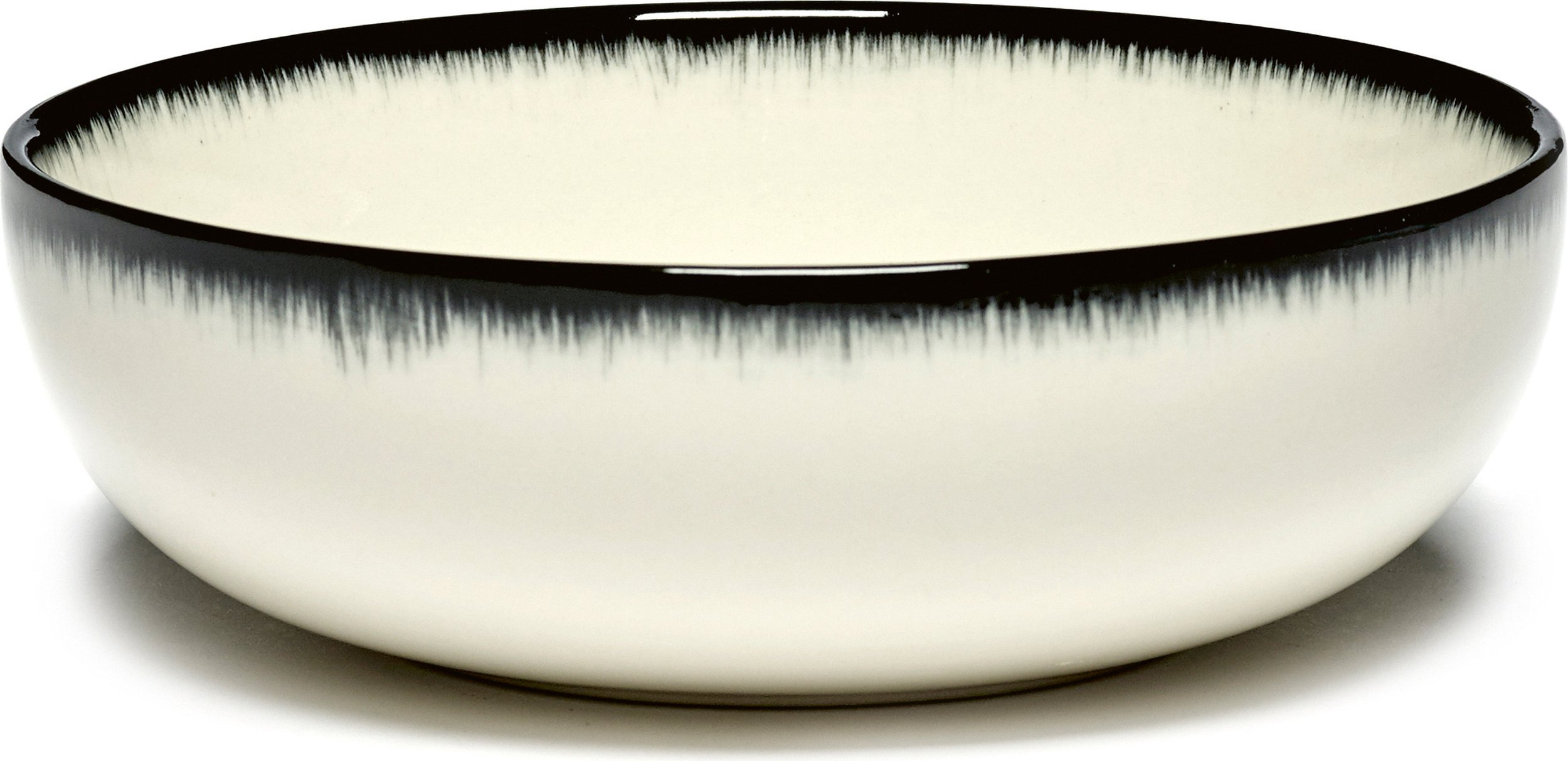 Miska Dé A 12,9 cm czarno-biała