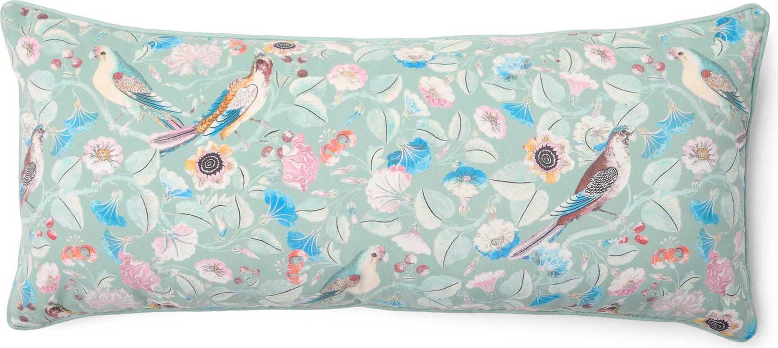 Poduszka dekoracyjna Aleste 40 x 90 cm zielona