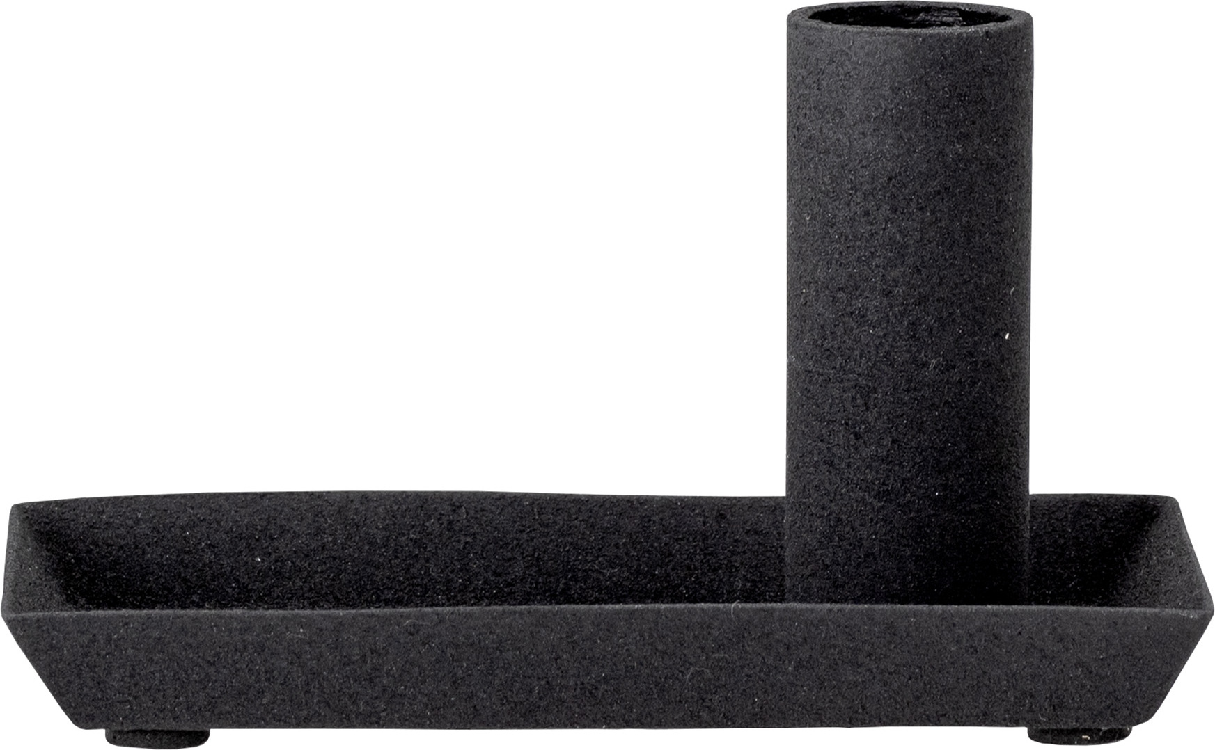 Świecznik na klasyczną świecę Joha czarny