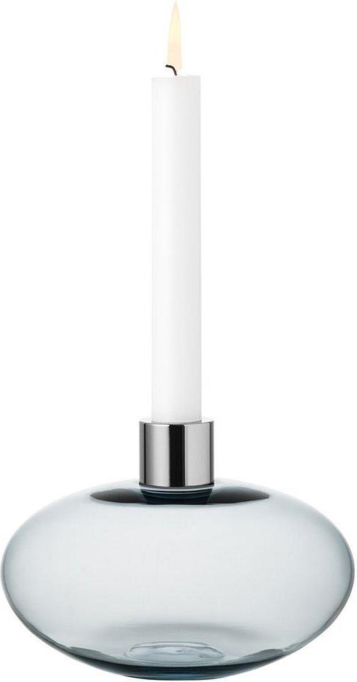 Świecznik na klasyczną świecę Pluto szary