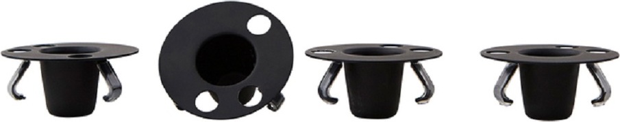 Uchwyt na świecę do filiżanek do espresso Design Letters 4 szt.