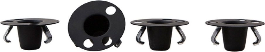 Uchwyt na świecę do filiżanek do espresso Design Letters 4 szt.