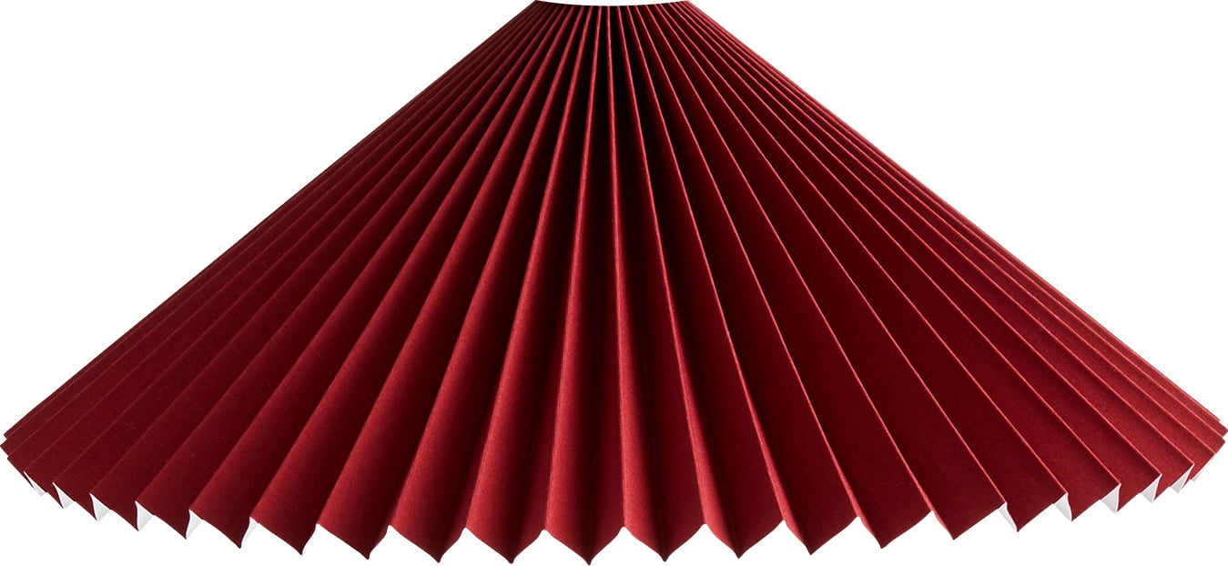 Klosz do lampy Matin 38 cm ciemnoczerwony